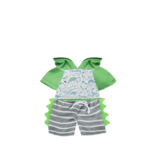 Dino Hoodie and Shorts