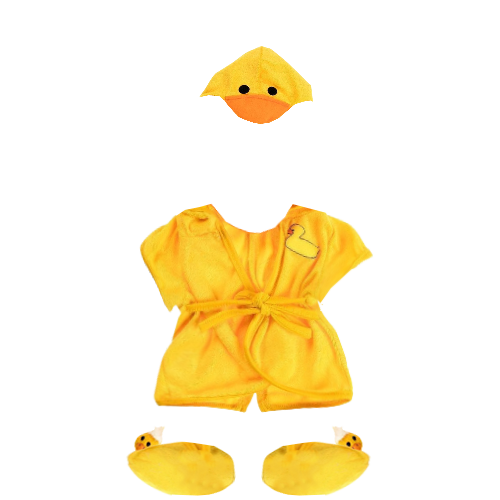 Duck Robe with Slippers