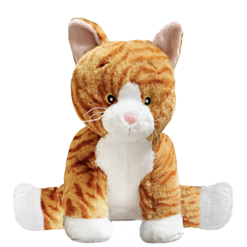 a stuffed animal cat