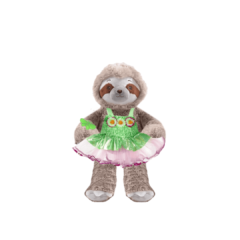 Sloth Plushie with Fairy Costume