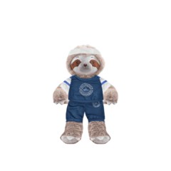 Sloth Plushie with Athletic Outfit