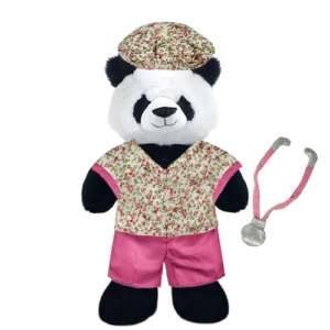 Panda Plushie with Nurse Outfit
