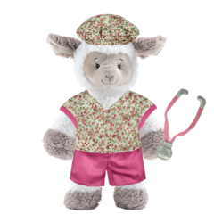 Sheep Plushie with Nurse Outfit