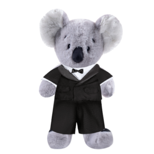 Koala Plushie with Tuxedo