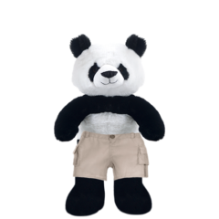 Panda Plushie With Cargo Pants