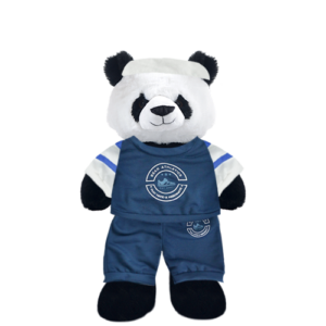 Panda Plushie with Athletic Outfit