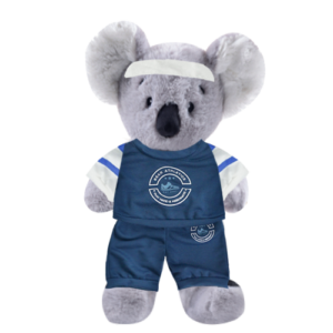 Koala Plushie with Athletic Outfit