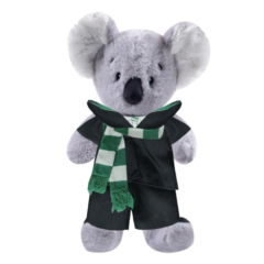 Koala Plushie With Green Wizard Costume