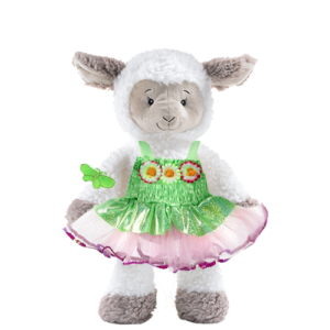 Sheep Plushie with Fairy Costume