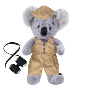 Koala Plushie with Safari Outfit and Pants