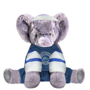 Elephant Plushie with Athletic Outfit