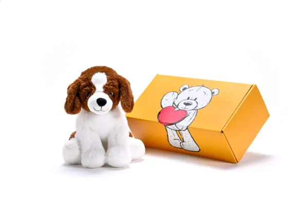 Dog soft toy