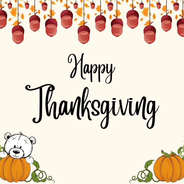 Thanksgiving Gift Card