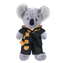 Koala Plushie With Yellow Wizard Costume