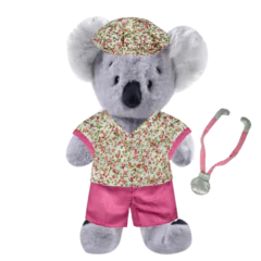 Koala Plushie with Nurse Outfit
