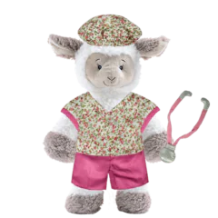 Sheep Plushie with Nurse Outfit