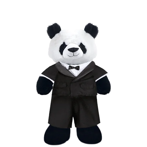 Panda Plushie with Tuxedo