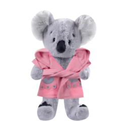 Koala Teddy Plushie With Bunny Bathrobe