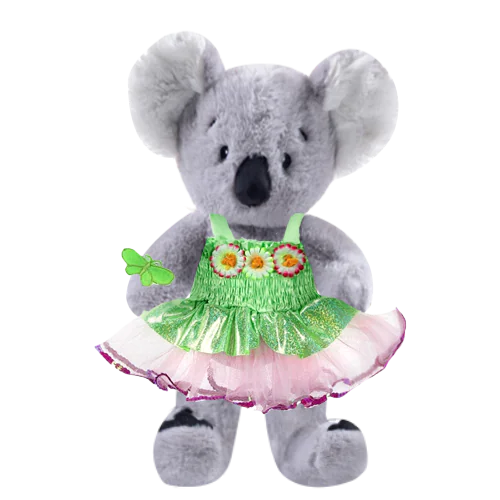 Koala Teddy Plushie with Fairy Costume