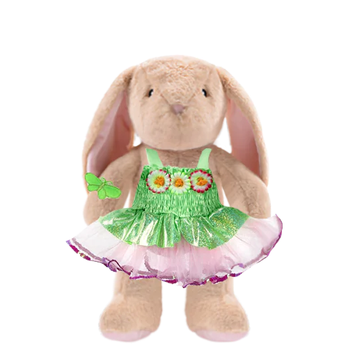 Bunny Plushie with Fairy Costume