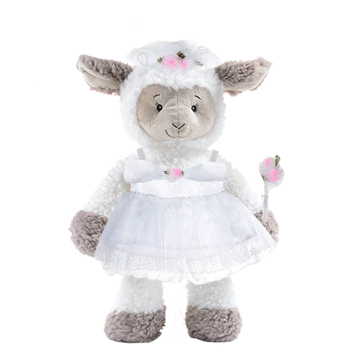Sheep Plushie with Bride Outfit