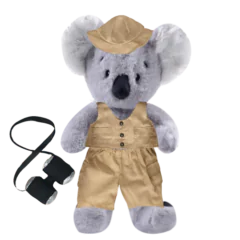 Koala Plushie with Safari Outfit and Pants