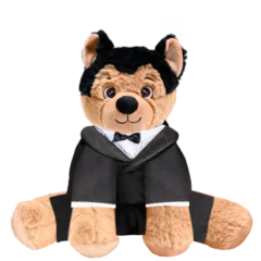 German Shepherd Plushie with Tuxedo